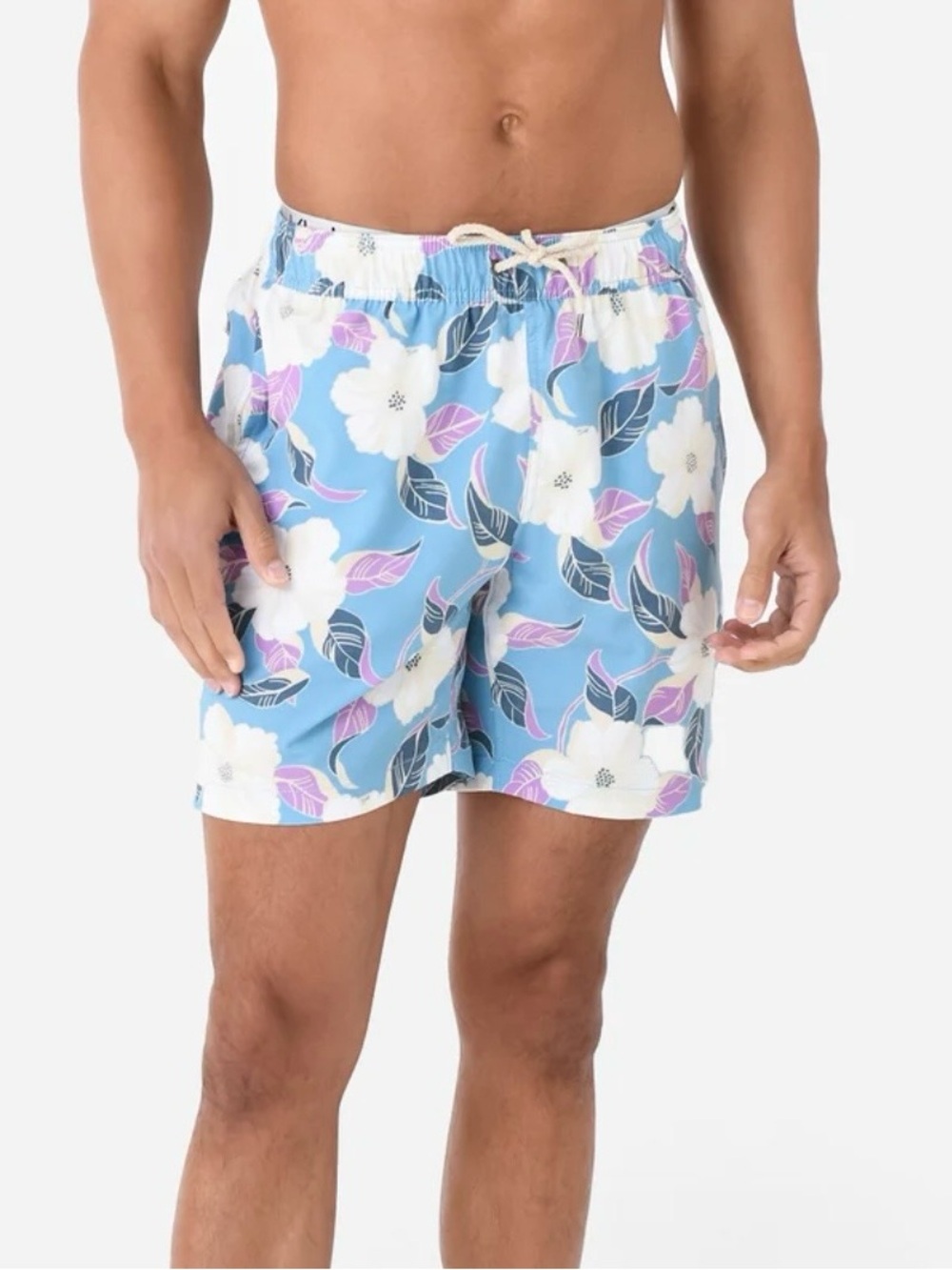 Faherty | Men’s Beacon Swim Trunks Athletic Shorts | M | NWT | Hawaiian